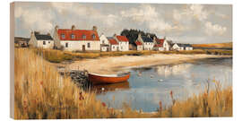Obraz na drewnie Autumn lake - DejaReve