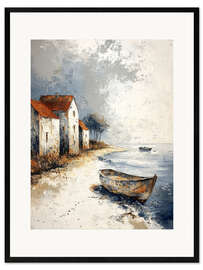 Gerahmter Kunstdruck Silence