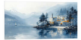 Hartschaumbild Zauberhafter Winter