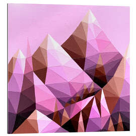 Gallery Print Pink Mountains