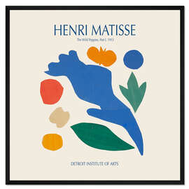 Gerahmter Kunstdruck The Wild Poppies, Part I, 1953