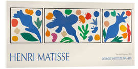 Acrylglasbild The Wild Poppies, 1953 II - Henri Matisse