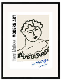 Impresión de arte enmarcada Bust of a Woman, 1947