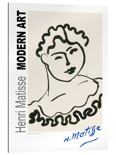Gallery Print Bust of a Woman, 1947