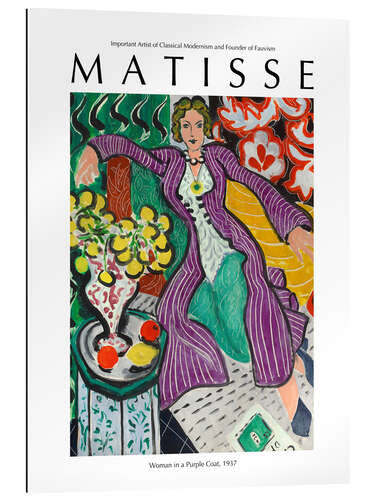 Galleriprint Woman in a Purple Coat, 1937