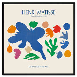 Gerahmter Kunstdruck The Wild Poppies, Part II, 1953