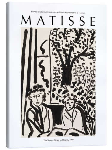 Tableau sur toile The Silence that Lives in Houses, 1947
