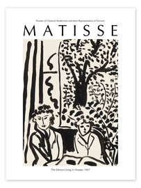 Wall print The Silence that Lives in Houses, 1947 II - Henri Matisse