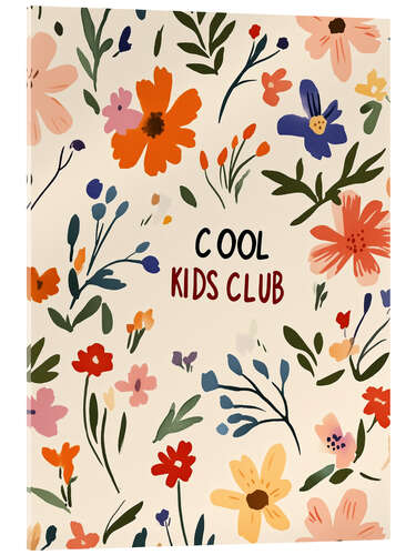 Tableau en verre acrylique Cool Kids Club
