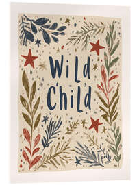 Tableau en verre acrylique Wild Child - treechild