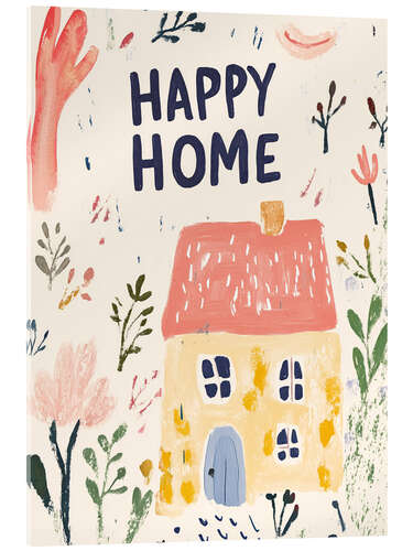 Cuadro de metacrilato Happy Home