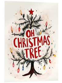 Cuadro de metacrilato Oh Christmas Tree