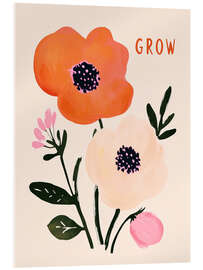 Stampa su vetro acrilico Grow - treechild