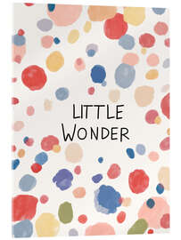 Tableau en verre acrylique Little Wonder - treechild