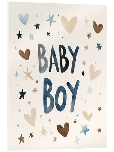 Tableau en verre acrylique Baby Boy