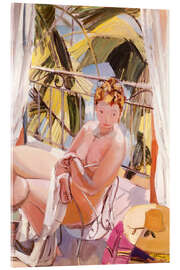 Acrylic print Rose in full nude, 1942 - Maurice Barraud