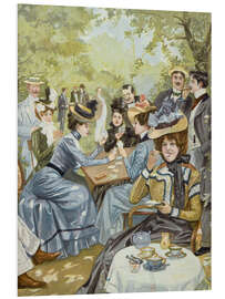 Hartschaumbild In Marienbad: Nachmittags beim Egerländer - Edward Cucuel