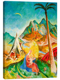 Canvas-taulu Rest on the Run, 1918 - César Klein