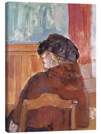 Obraz na płótnie Woman with Hat Veil, 1921 - Maurice Barraud