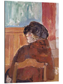 Magnettafel Frau mit Hutschleier, 1921