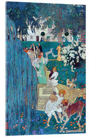 Tableau en verre acrylique Life was made for love and cheer, 1904 - Elizabeth Shippen Green
