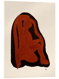 Cuadro de metacrilato Nue assise (Seated Nude), 1926 - Henri Laurens