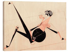 Stampa su legno Josephine Baker - Henri Laurens