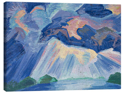 Canvas print Blue Lake and Sky, 1923