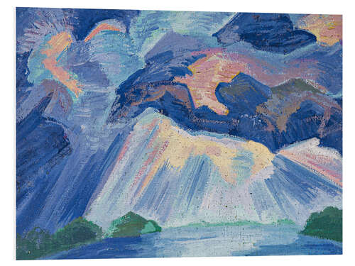 Tableau en PVC Blue Lake and Sky, 1923
