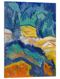 Gallery print Landscape study