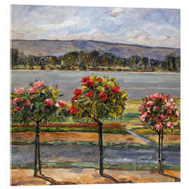 Acrylic print Roses at Chiemsee - Paul Dahlen, 1911
