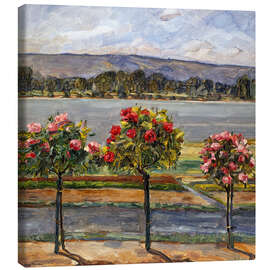 Tableau sur toile Roses at Chiemsee - Paul Dahlen, 1911