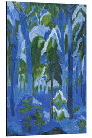 Aluminium print Forest - Fritz Schaefler