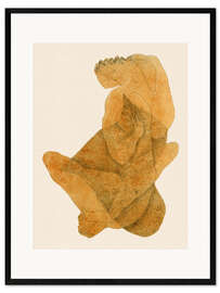 Gerahmter Kunstdruck Femme accroupie, 1949