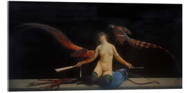 Acrylglasbild Die Rivalen, 1911 - Richard Müller