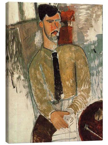 Obraz na płótnie Self-portrait of Henri Laurens, 1915