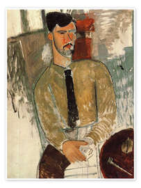 Obra artística Self-portrait of Henri Laurens, 1915 - Henri Laurens