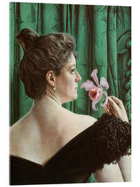 Acrylglasbild Damenbildnis