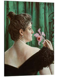 Magnettafel Damenbildnis