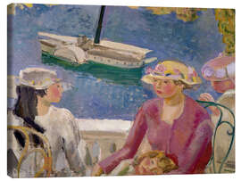 Lienzo La terrasse, 1918 - Maurice Barraud
