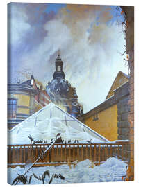 Canvas print View from the studio of the Frauenkirche, 1929 - Richard Müller