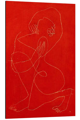 Alumiinitaulu Femme agenouillée (Kneeling Woman), 1947