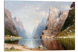 Gallery Print Heller Sommertag am Fjord - Elisabeth Grüttefien-Kiekebusch