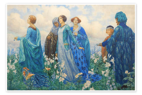 Poster The anticipated letter - Harry George Theaker