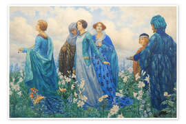 Tableau The anticipated letter - Harry George Theaker