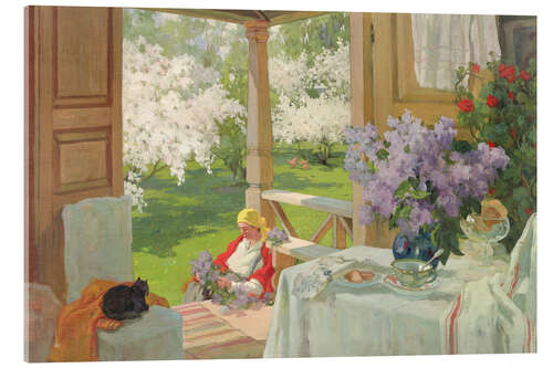 Stampa su vetro acrilico At the Country House, 1916