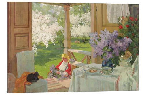 Stampa su alluminio At the Country House, 1916