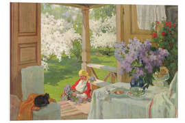 Hartschaumbild Beim Landhaus, 1916