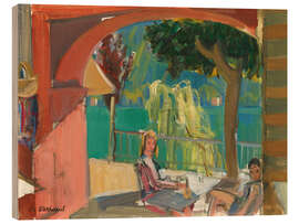 Holzbild Die Nino Bar - Maurice Barraud