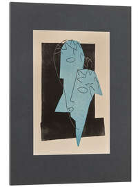 Obraz na szkle akrylowym Dialogues: one Plate, 1951 - Henri Laurens